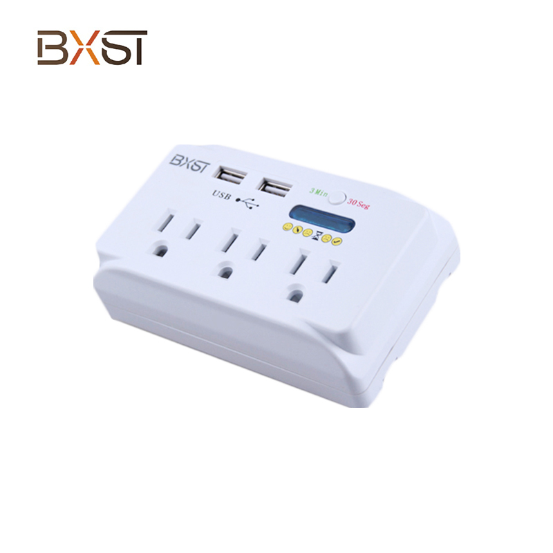 Wall V071-USB အတွက် BXST လျှပ်စစ် Socket Voltage Protector