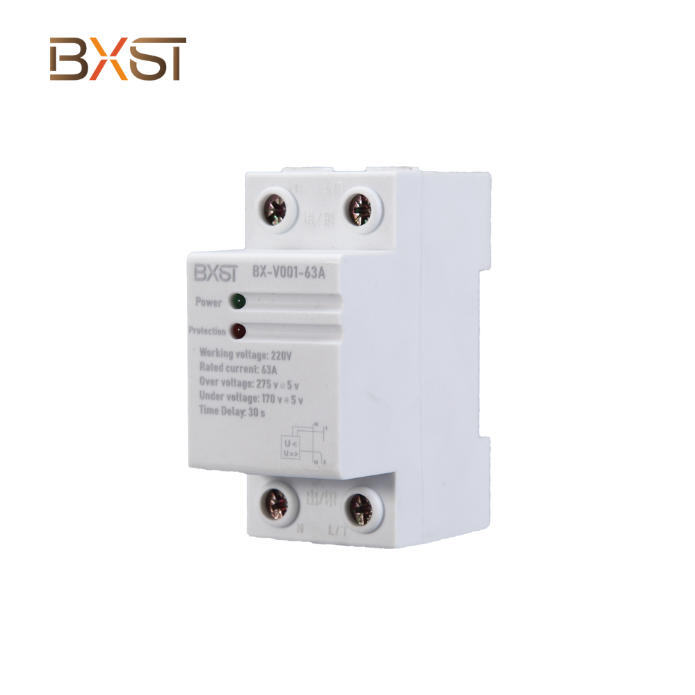 BXst လက်လီလက်လီရောင်းအား Custom Power Supply Voltage Protector V001-63A