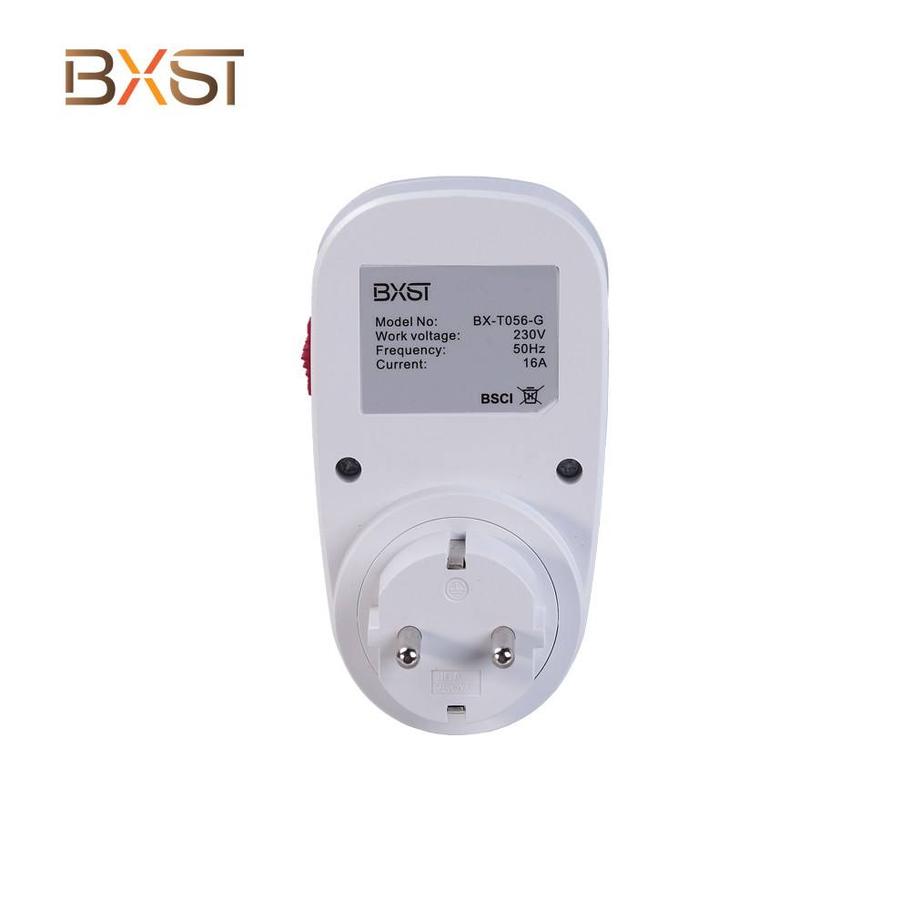 BXST အရည်အသွေးမြင့် 230V လုံခြုံမှု Programmable Timer Switch T056-G (အပြာရောင်)