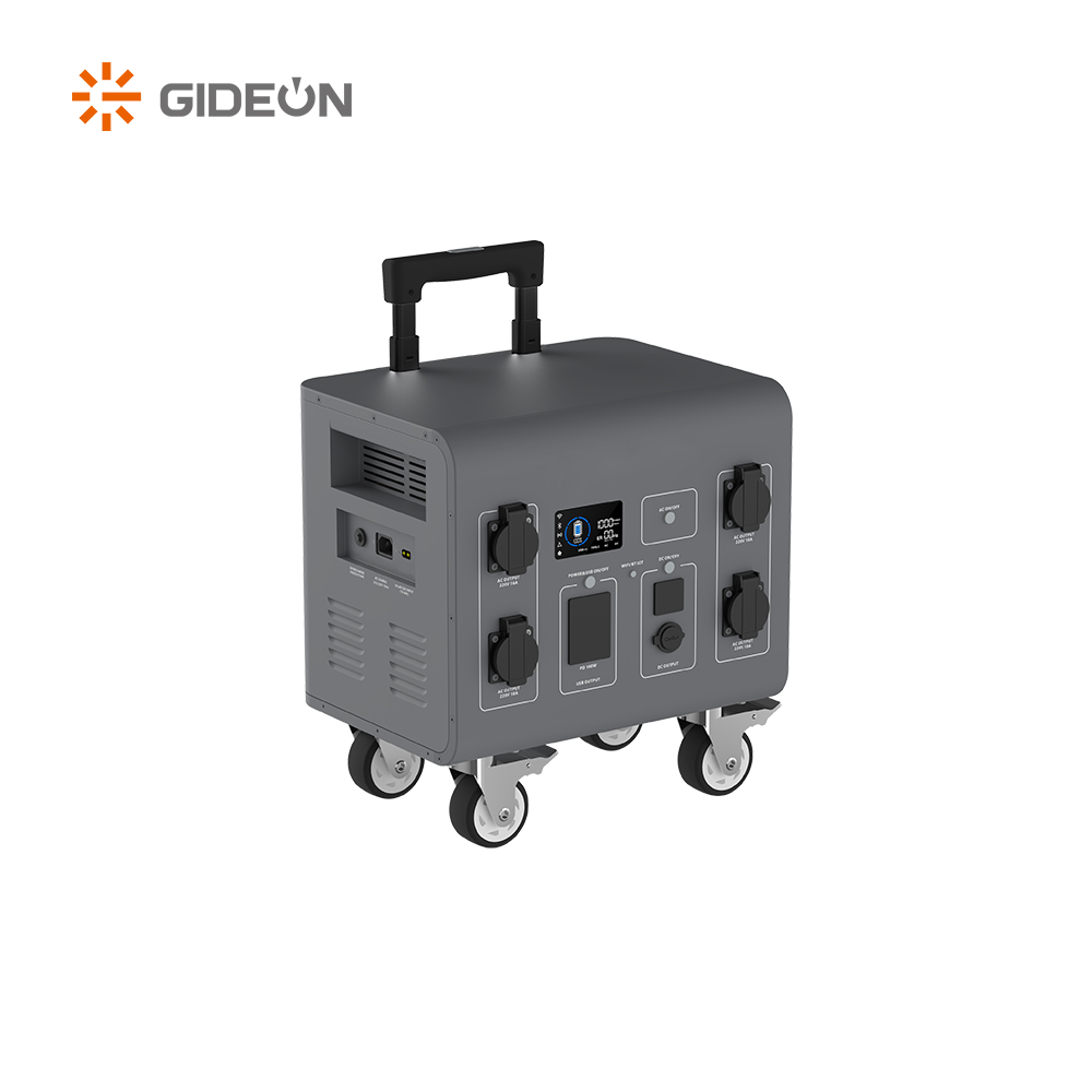 GD-SS026-3000w အိတ်ဆောင် Lifepo4 ဘက်ထရီပါဝါစခန်း