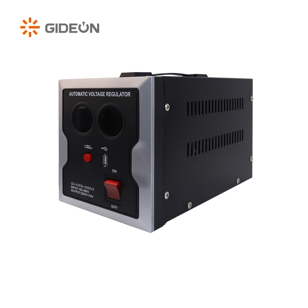 GD-AVR36 Home 220V / 110V AC ဗို့အားဒီဂျစ်တယ်ပြသမှုနှင့်အတူတည်ငြိမ်မှု