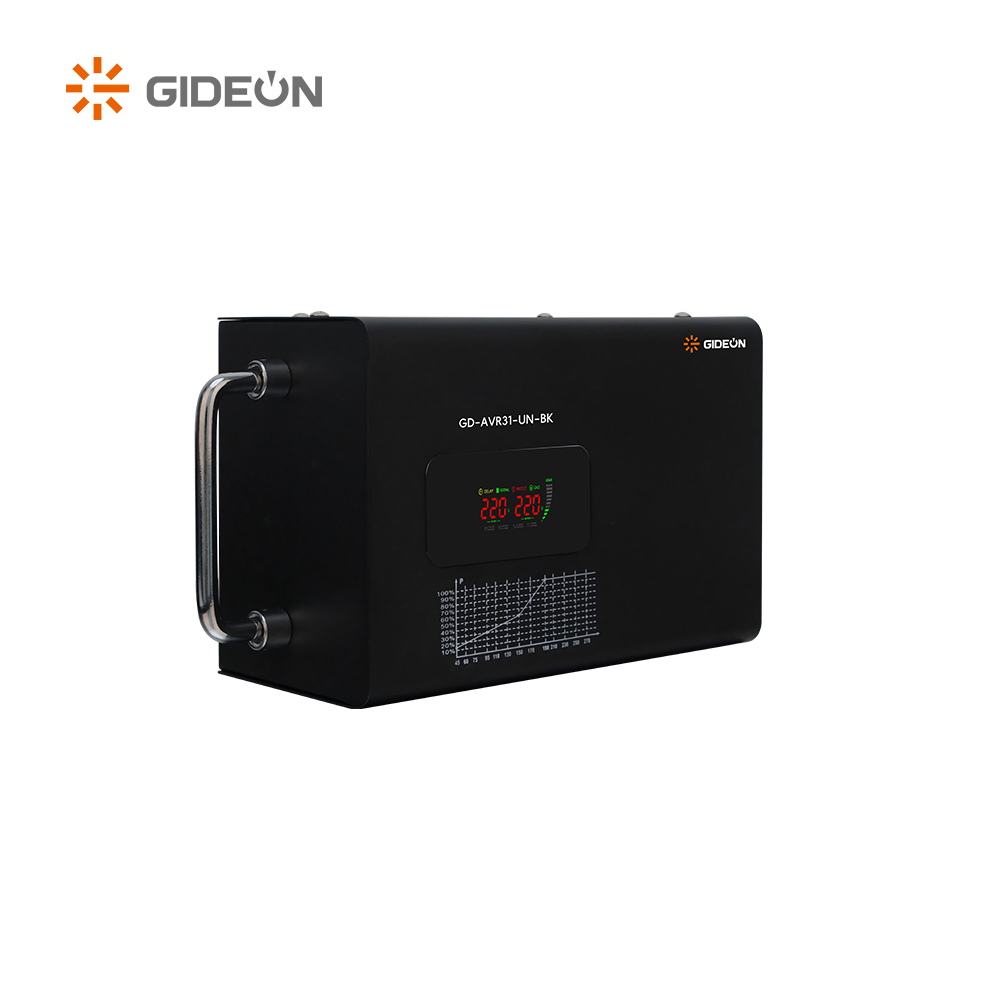 500VA-1500VA AVR31 ဒစ်ဂျစ်တယ်ပြသသည့်အိမ်တွင် ac အလိုအလျောက်နံရံတည်ငြိမ်မှု