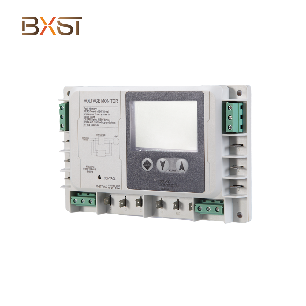 BXST Relay သည် Phase ဗို့အား Monitor ကိုထိန်းချုပ်ထားသည်