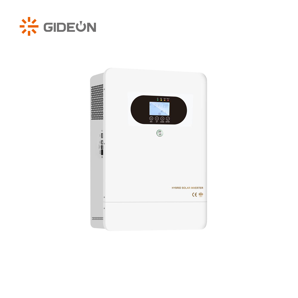 GD-IT024 5kw သည်အိမ်တွင်းရုံးခန်းအတွက် LCD display နှင့်အတူ Grid Hybrid နေရောင်ခြည်စွမ်းအင်သုံးနေရောင်ခြည်စွမ်းအင်သုံး solar inverter တွင် / ပိတ်ထားသည်