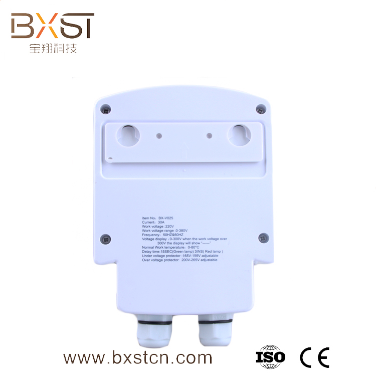 BXST 220V Adjustable ဗို့အားဗို့အားကာကွယ်မှု V025-60A