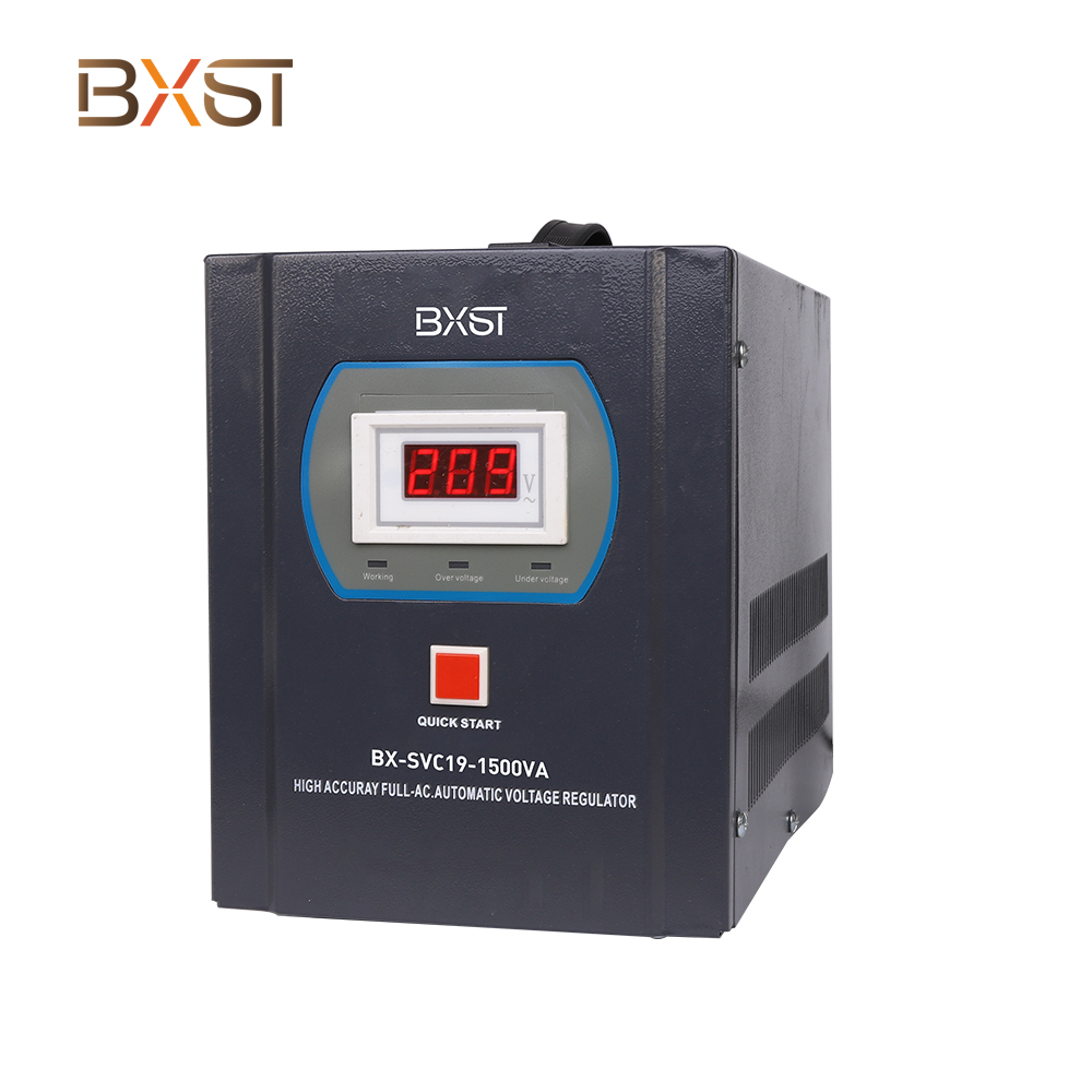 BXST Home 220V Wall-Mounted Voltage Regulator တည်ငြိမ်မှု Svc19-1500VA