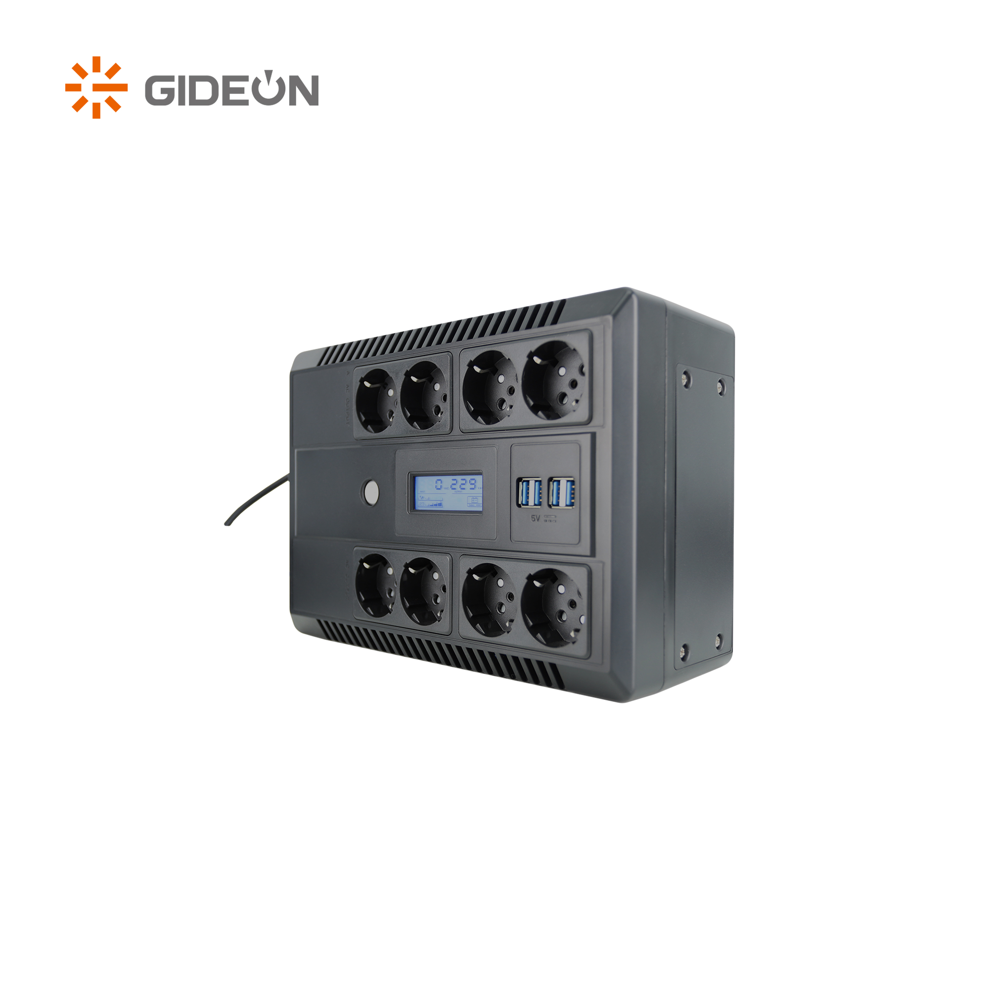 LCD display နှင့် gd-up01-g 450VA-1000VA AC UPS 