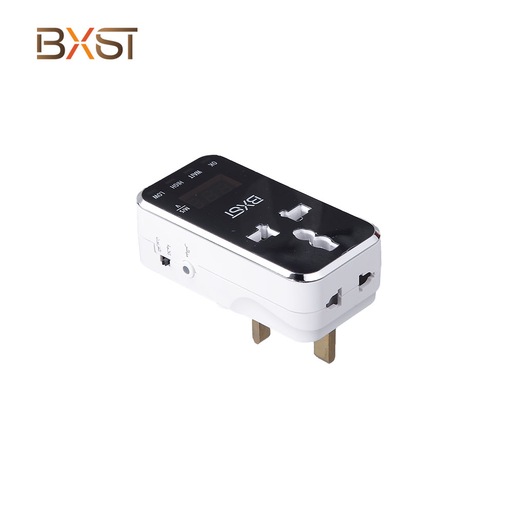 BX-V165 Socket Voltage ကာကွယ်ကာကွယ်ရေးဒစ်ဂျစ်တယ်ရေခဲသေတ္တာပါဝါအစောင့်တပ်