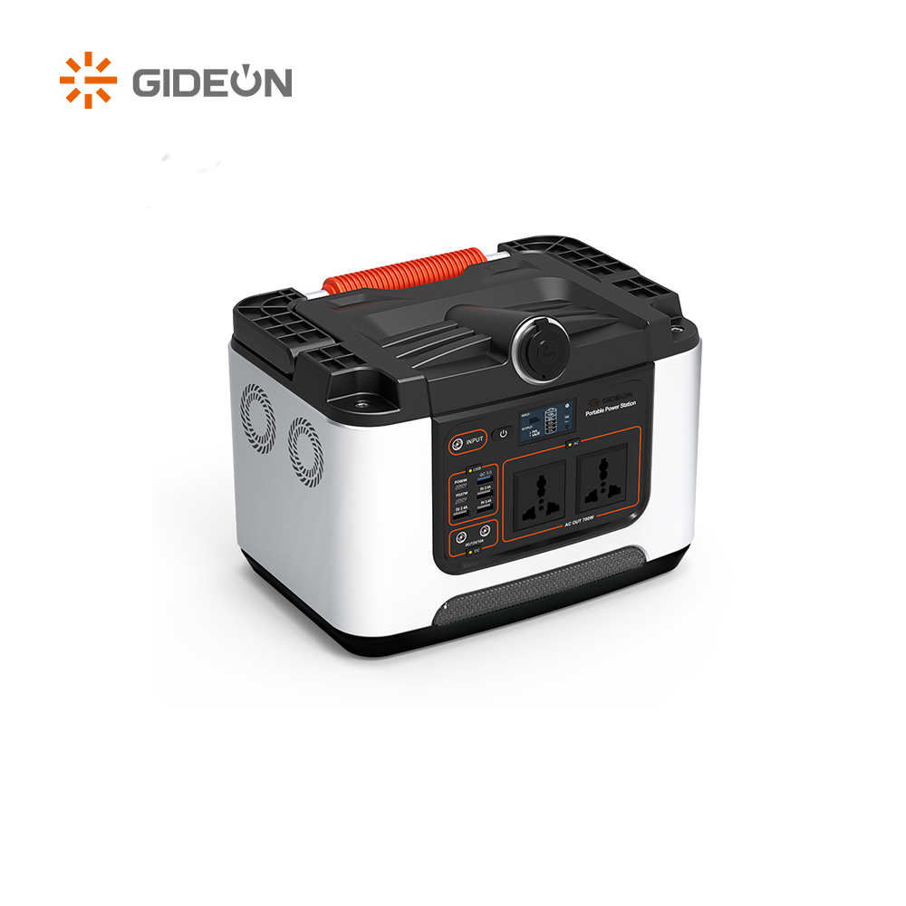 GD-SS012 700W ဆိုလာအားပြန်သွင်းနိုင်သော Outdoor Camping Portable Power Station