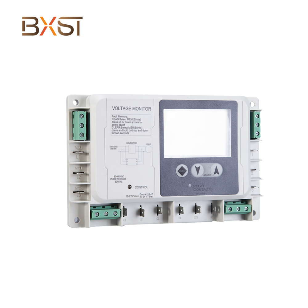 BXST Relay သည် Phase ဗို့အား Monitor ကိုထိန်းချုပ်ထားသည်