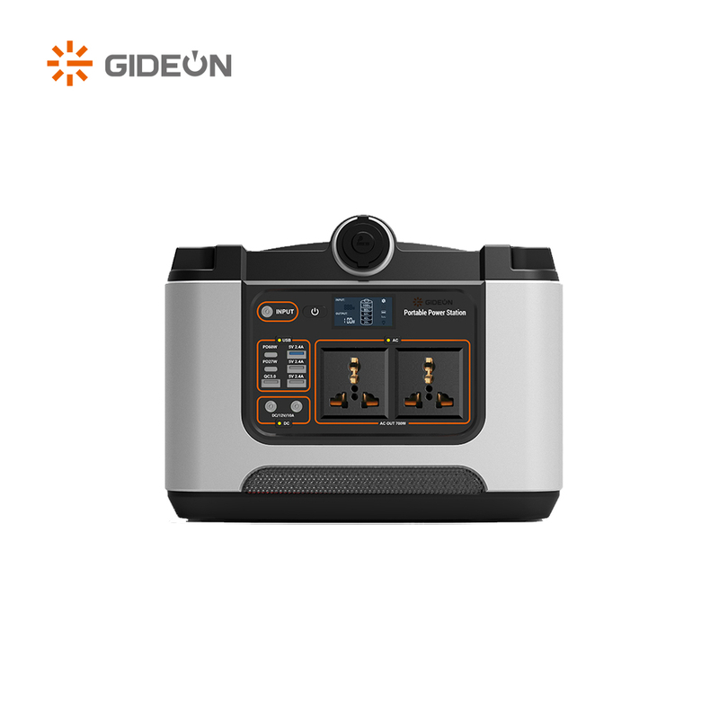 GD-SS012 700W ဆိုလာအားပြန်သွင်းနိုင်သော Outdoor Camping Portable Power Station