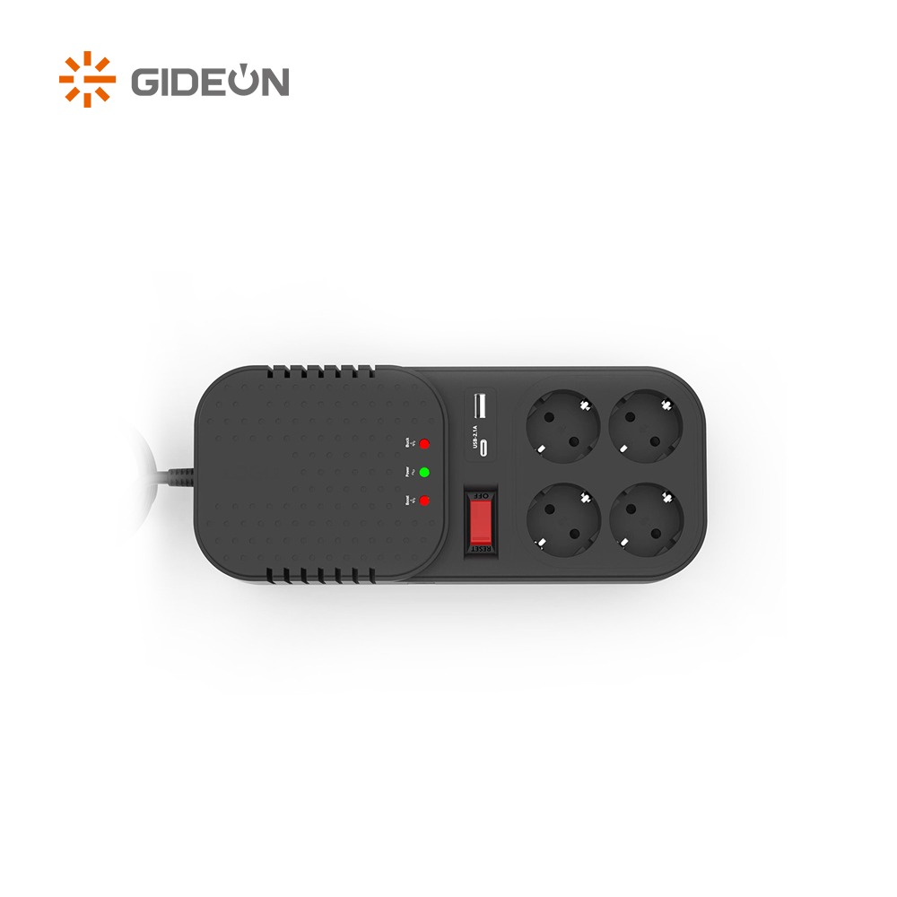 GD-Ars-G4R-2000VA / 1200W ဂျာမန်စံသုံးစာဗို့အားတည်ငြိမ်သော Socket Socket Socket