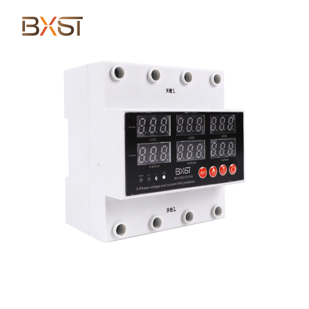 BXst Din Rail Home 3 Phasel Voltage Protector V622-D