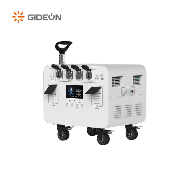 GD-SS026-5000W သည်မြင့်မားသောစွမ်းရည်ရှိစွမ်းအင်သုံးလျှပ်စစ်ဓာတ်အားထုတ်လုပ်ရန် Portable Power Station