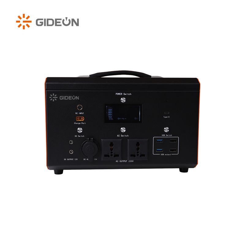 GD-SS018 1200W စွမ်းဆောင်ရည်မြင့် အိတ်ဆောင်စွမ်းအင်ပါဝါ အရန်သိမ်း