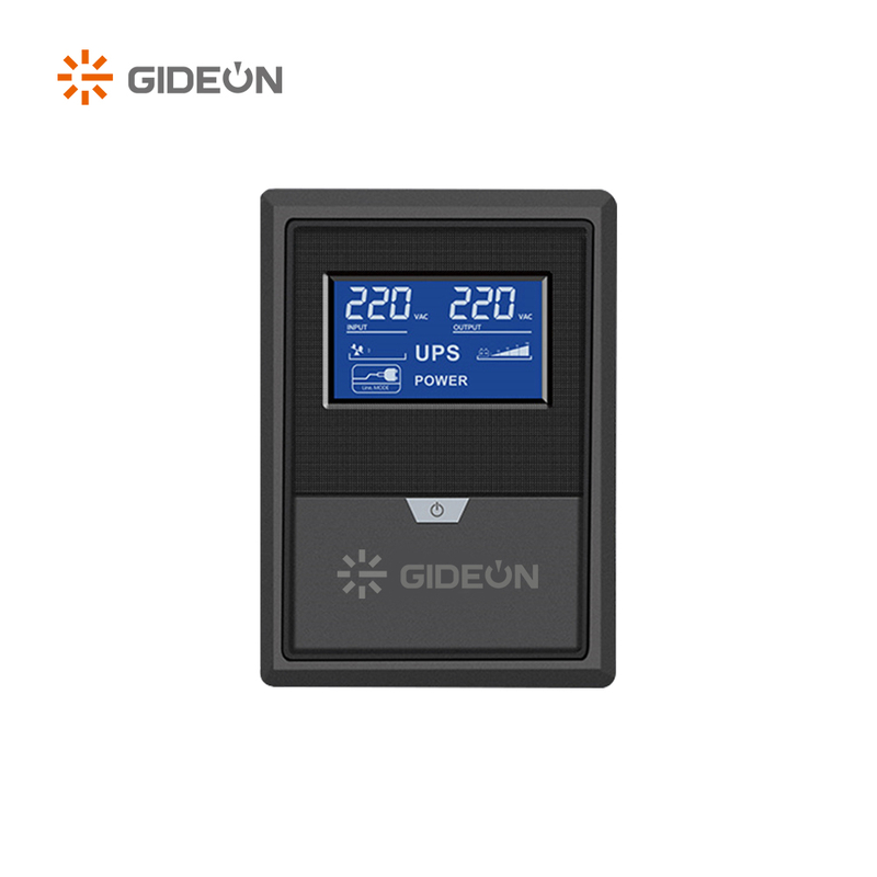 GD-UP-08 12V ဘက်ထရီ 2000VA 1200W အလိုအလျောက် ပုံစံတူ sine wave UPS ရုံးသုံး အိမ်သုံး