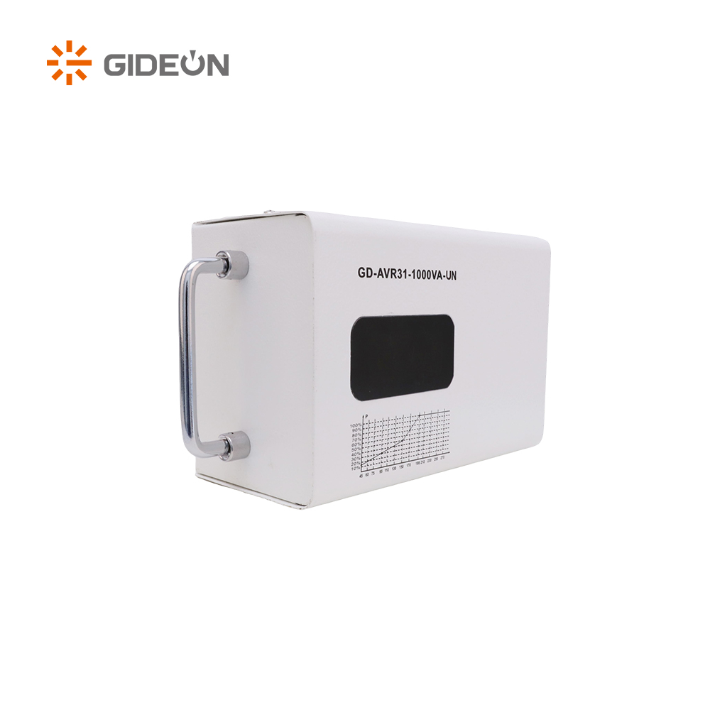 GD-AVR31-UN 1000VA အလိုအလျောက်တစ်လောကလုံးဗို့အားအပြည့်အဝကာကွယ်မှုနှင့်အတူဗို့အားတည်ငြိမ်
