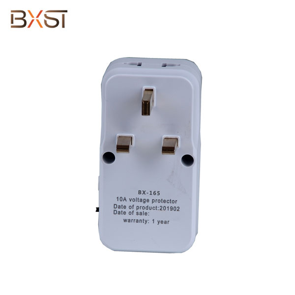 BXST UK Plug Socket 220V Voltage Protector V165