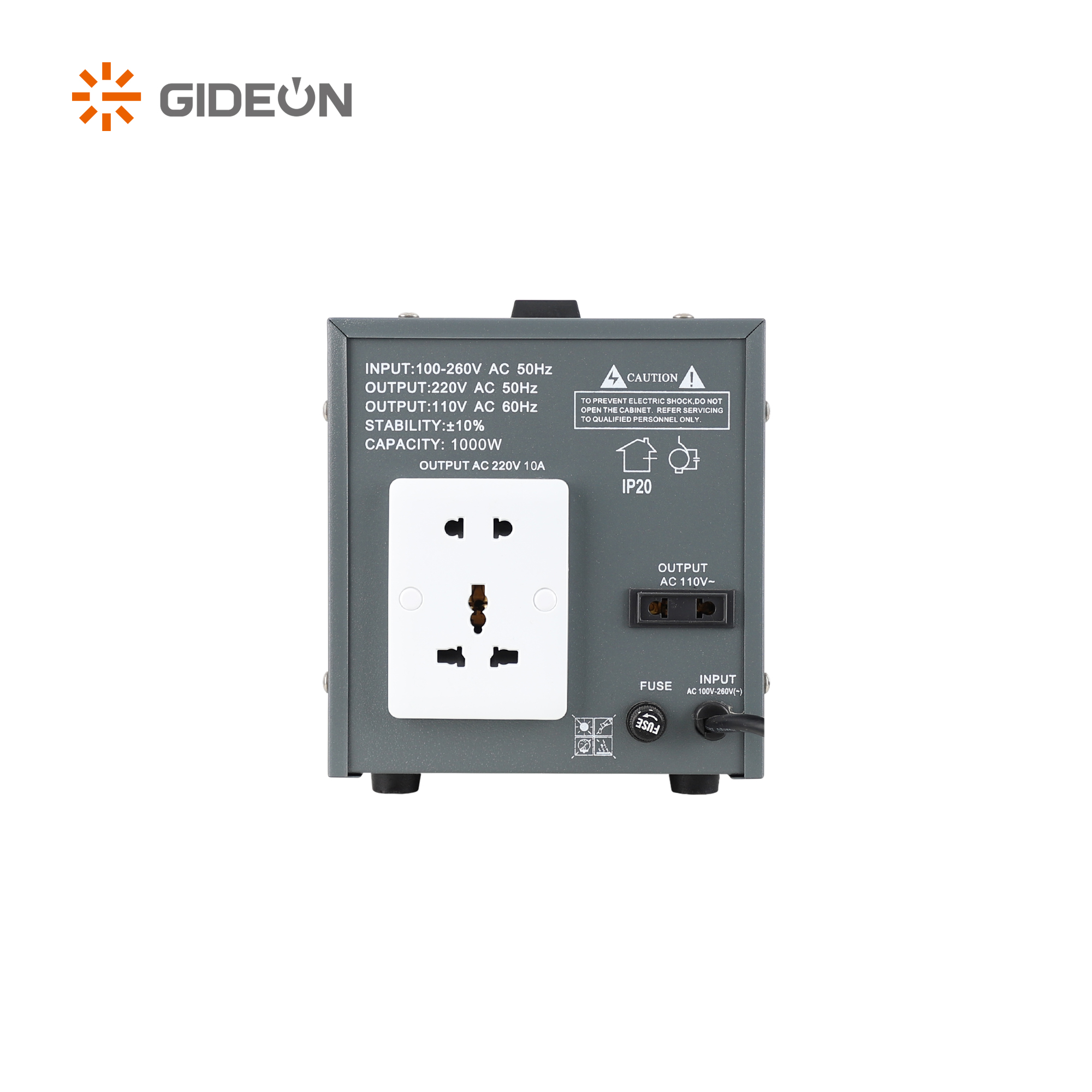 GD-AVR18 500VA / 1000VA / 1500VA / 2000VA / 2000VA တည်ငြိမ်သောဗို့အားတည်ငြိမ်မှုရှိသည့် Universal Standard Plug တည်ငြိမ်သောတည်ငြိမ်မှု