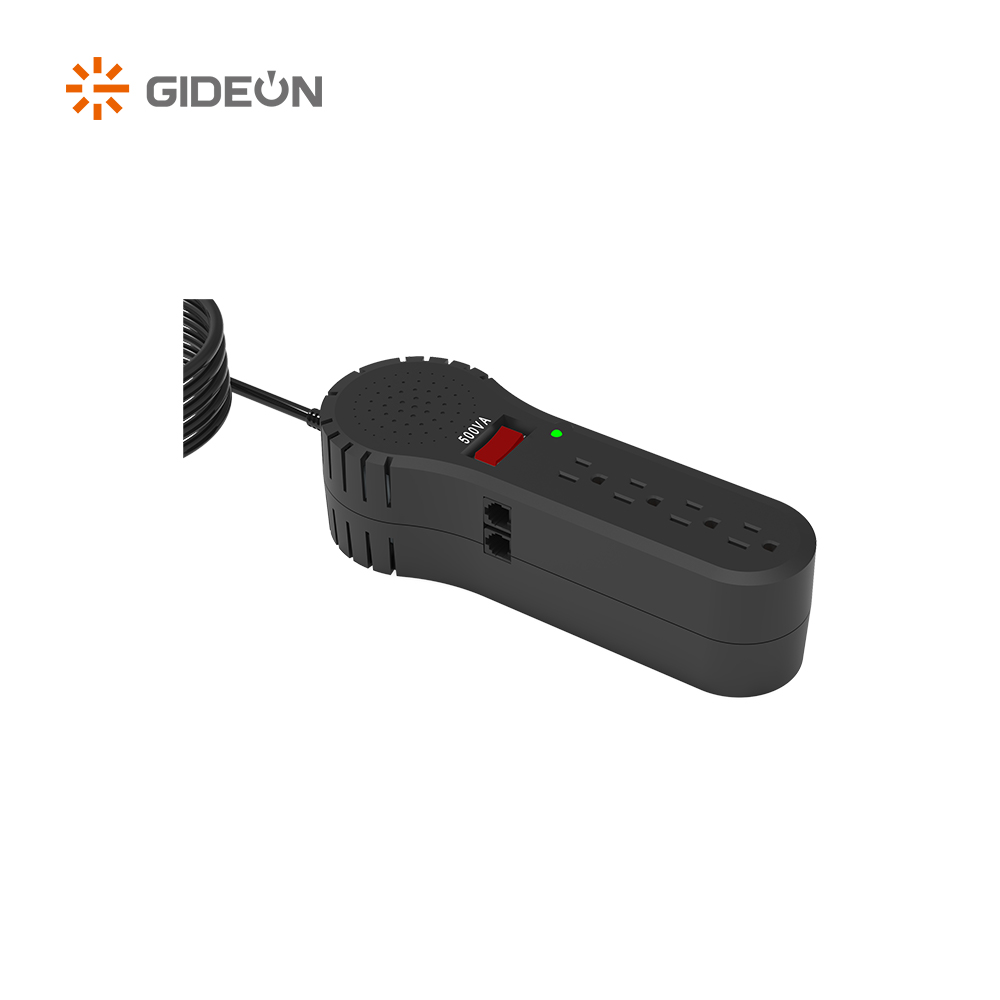 gd-ars-ars-us4 500va 300w အိမ်ထောင်စုဗို့အား Regulator Socke LED ညွှန်ပြချက်နှင့်အတူ 140J SURGE ကာကွယ်စောင့်ရှောက်ရေး 