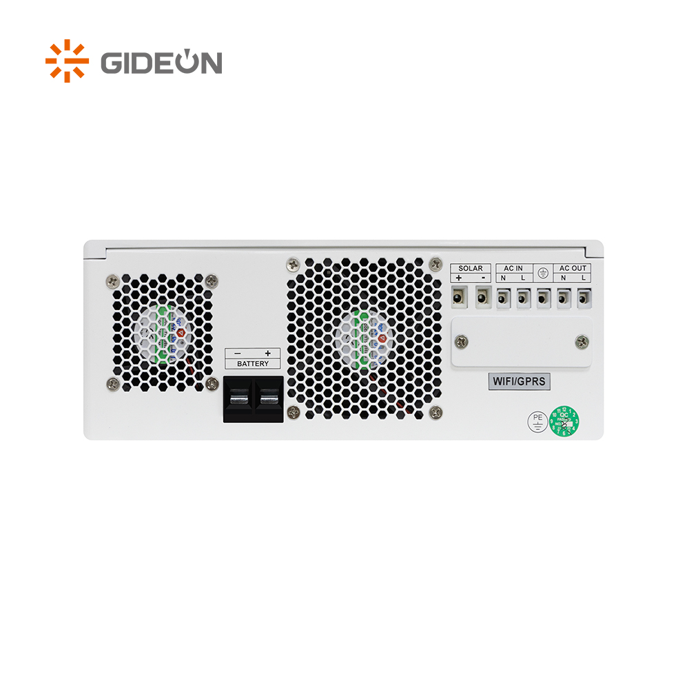 GD-IT038 3300WW-12300W သည် RS485 BMS ဆက်သွယ်ရေးနှင့်အတူ Grid Hybrid Sine Wave Wave Inverter Off