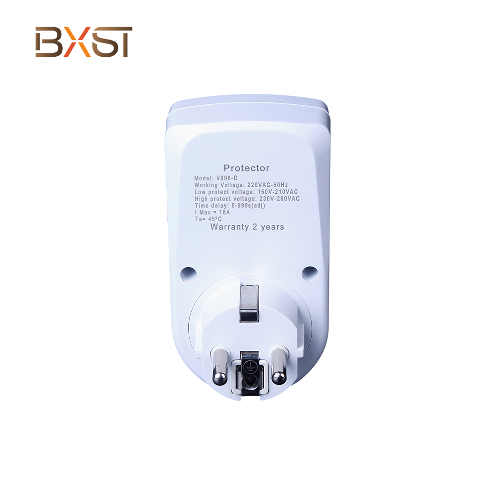 BXST ဒီဂျစ်တယ်ပြသမှုရေခဲသေတ္တာ Adjustable Voltage Protector V098-G-D