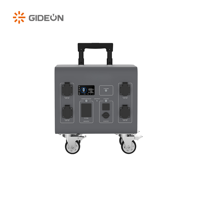 GD-SS026-3000w အိတ်ဆောင် Lifepo4 ဘက်ထရီပါဝါစခန်း