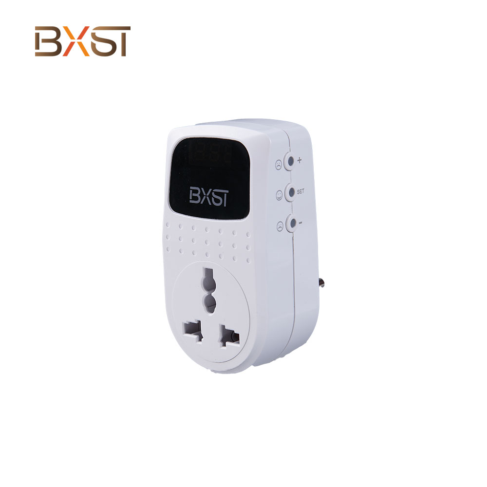 BXST ဒီဂျစ်တယ်ပြသမှုရေခဲသေတ္တာ Adjustable Voltage Protector V098-Eu-D