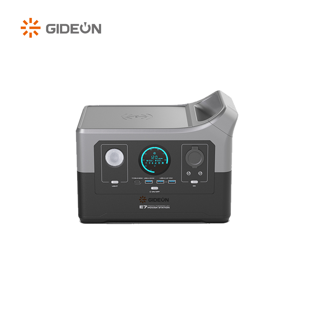 GD-SS022 700W 700W စင်ကြယ်သော Sine Wave Outdoor Portable Power Station App function နှင့်အတူစခန်းချ
