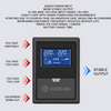 GD-UP-08 12V ဘက်ထရီ 2000VA 1200W အလိုအလျောက် ပုံစံတူ sine wave UPS ရုံးသုံး အိမ်သုံး