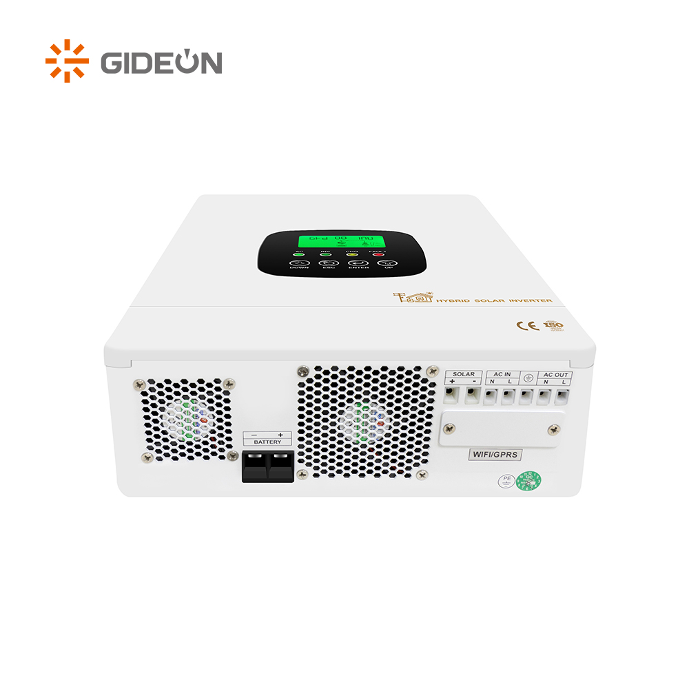 GD-IT038 3300WW-12300W သည် RS485 BMS ဆက်သွယ်ရေးနှင့်အတူ Grid Hybrid Sine Wave Wave Inverter Off