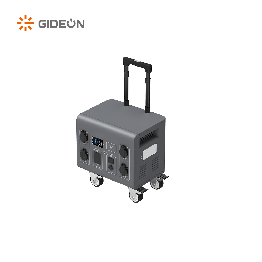GD-SS026-3000w အိတ်ဆောင် Lifepo4 ဘက်ထရီပါဝါစခန်း